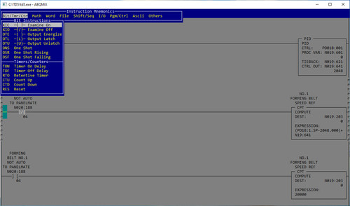 Plc programming software - plc-5,