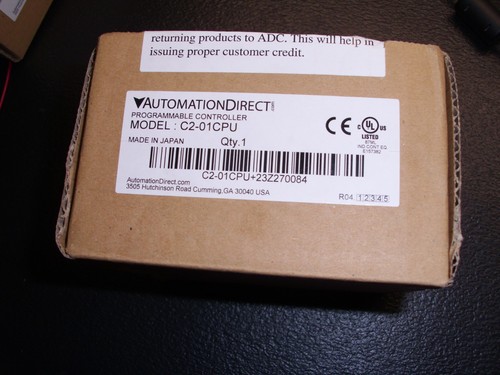 Automation direct 01cpu - automation, c2-01cpu
